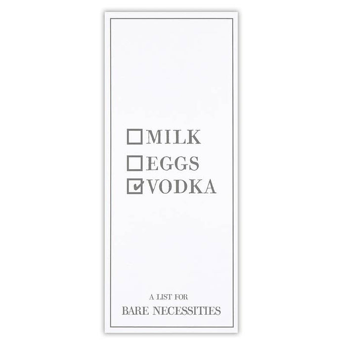 Listpad - Milk Eggs Vodka - Taryn x Philip Boutique
