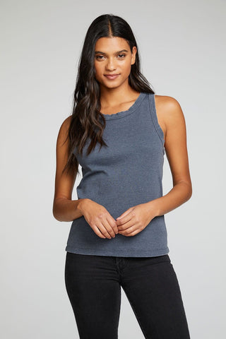 Chaser Brand Vintage Rib Low Armhole Muscle Tank - Taryn x Philip Boutique