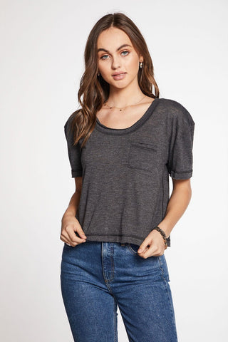 Chaser Brand Slub Jersey Scoop Neck Shirt - Taryn x Philip Boutique
