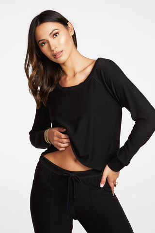 Chaser Brand - Hi Lo Raglan Pullover - Taryn x Philip Boutique