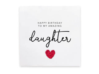 Simple Birthday Card For Daughter - Taryn x Philip Boutique