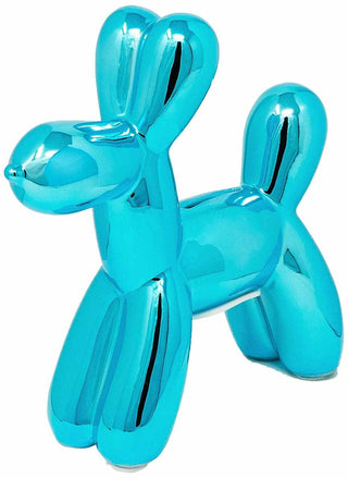 Blue Mini Balloon Dog Piggy Bank - 7.5" tall - Taryn x Philip Boutique