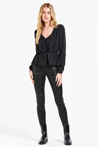 Dear John Paola Silky Wrap Top - Taryn x Philip Boutique
