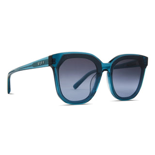 DIFF Eyewear Gia Deep Aqua Blue Gradient - Taryn x Philip Boutique