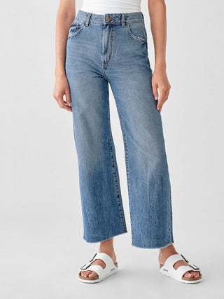 DL1961 Hepburn High Rise Wide Leg in Marley - Taryn x Philip Boutique