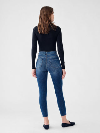 DL1961 Farrow Skinny High Rise Instasculpt Crop Jeans in Kasson - Taryn x Philip Boutique