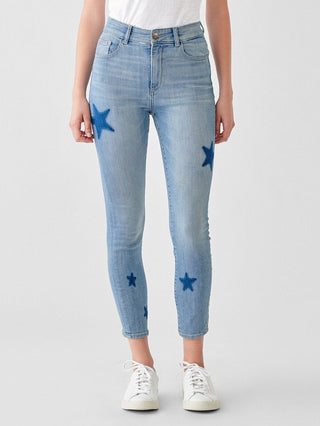 DL1961 Florence Crop Mid Rise Instasculpt Skinny in Warren - Taryn x Philip Boutique