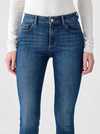 DL1961 Florence Skinny Mid Rise Instasculpt Ankle in Prewitt - Taryn x Philip Boutique