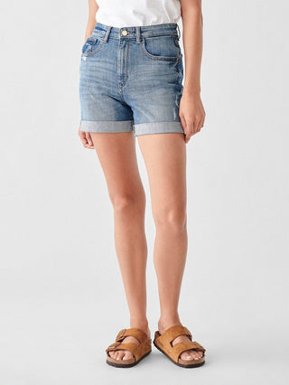 DL1961 Cecilia Classis Short in Lambert - Taryn x Philip Boutique