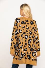 Miss Me Ginger Brown Leopard Cardigan - Taryn x Philip Boutique