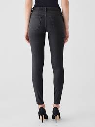 DL1961 Florence Skinny Mid Rise Instasculp Ankle in Pewter - Taryn x Philip Boutique