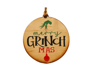 Wooden Christmas Ornaments - Taryn x Philip Boutique