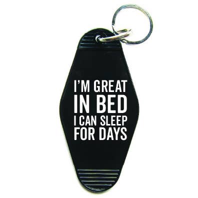 Great In Bed Keychain - Taryn x Philip Boutique