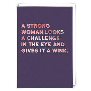 Wink Greetings Card - Taryn x Philip Boutique