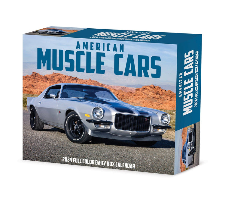 American Muscle Cars 2024 Box Calendar