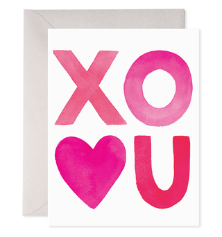 E. Frances Paper - XO | Love You Card Valentines Greeting Card