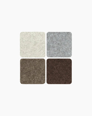 Graf Lantz Bierfilzl Merino Wool Felt Coaster Multi 4 Pack - Taryn x Philip Boutique
