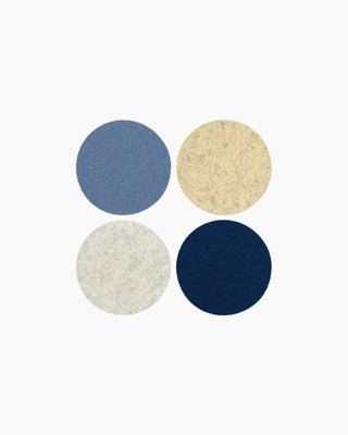 Graf Lantz Bierfilzl Merino Wool Felt Coaster Multi 4 Pack - Taryn x Philip Boutique
