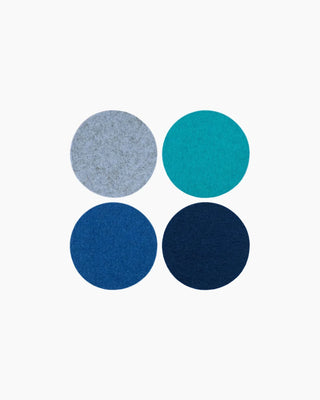 Graf Lantz Bierfilzl Merino Wool Felt Coaster Multi 4 Pack - Taryn x Philip Boutique