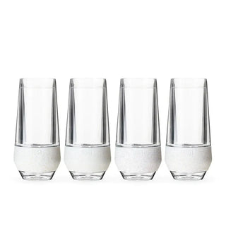 Champagne Freeze Cooling Cups (Set of 4) in Glitter - Taryn x Philip Boutique
