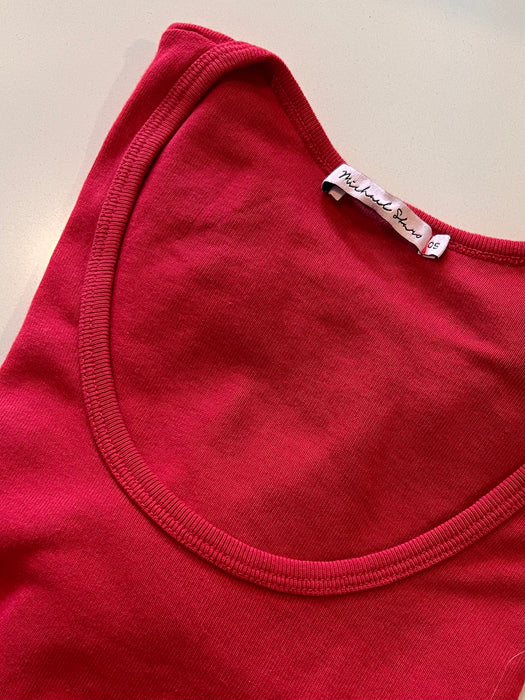 Michael Stars Jewel Puff Sleeve Top