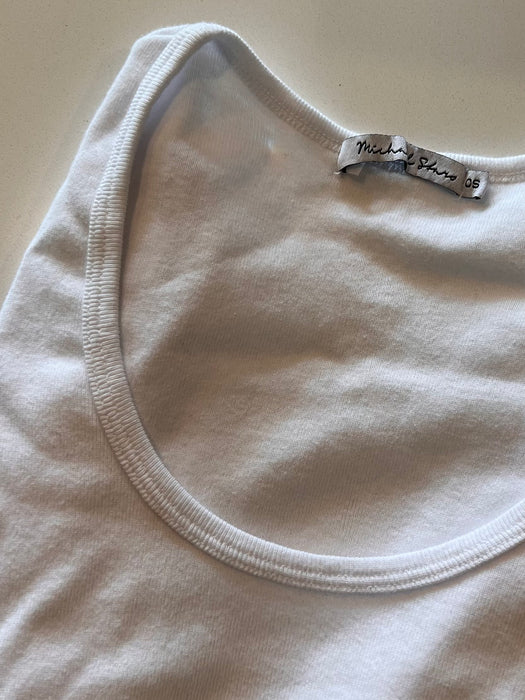 Michael Stars Jewel Puff Sleeve Top