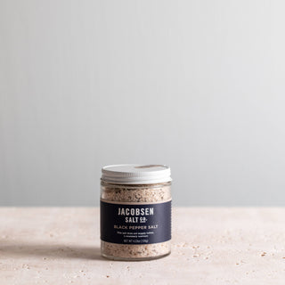 Jacobsen Salt Co. - Black Pepper Salt - Infused Sea Salt