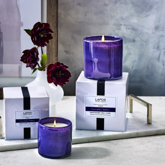 LAFCO Studio Lavender Amber 15.5 oz Candle - Taryn x Philip Boutique