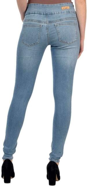 Lola Jeans Anna Mid Rise in Medium Light Blue - Taryn x Philip Boutique