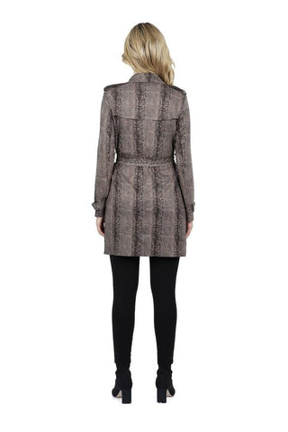 Love Token Franky Coat in Snake - Taryn x Philip Boutique