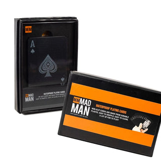 Men's Black Edition Waterproof Card Deck - Taryn x Philip Boutique
