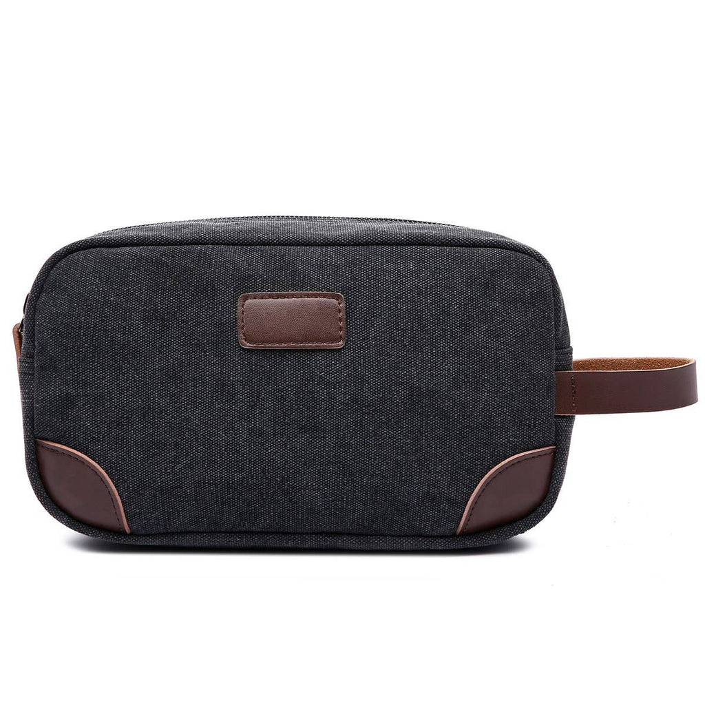 Canvas and Leather Dopp Kit – Taryn x Philip Boutique