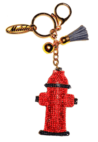 FIRE HYDRANT RHINESTONE KEY CHAIN EXCLUSIVE - Taryn x Philip Boutique