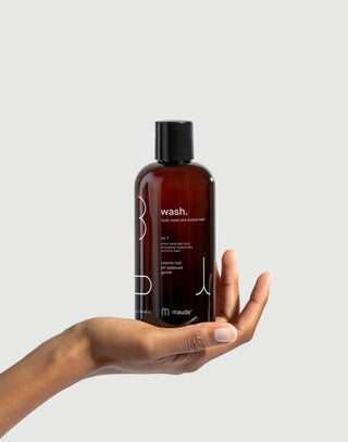 maude - 12 oz Wash no. 1 - body wash & bubble bath