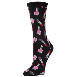 Lipstick Crew Socks - Taryn x Philip Boutique