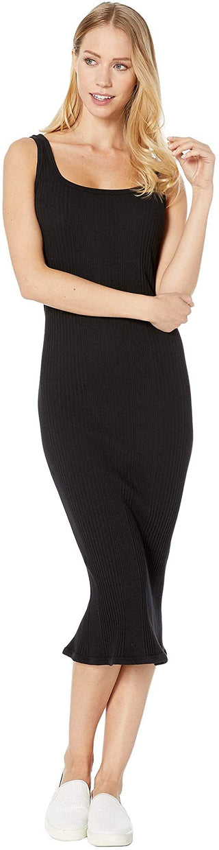 Michael Stars Rib Suri Square Neck Sleeveless Dress - Taryn x Philip Boutique