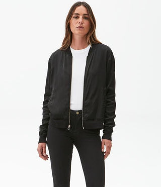 Michael Stars Cash Satin Bomber - Taryn x Philip Boutique