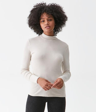 Michael Stars Beth Supima Turtleneck Tee - Taryn x Philip Boutique