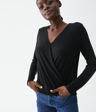 Michael Stars Claudine Surplice Top - Taryn x Philip Boutique