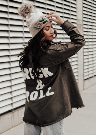 Rock & Roll Oversized Jacket - Taryn x Philip Boutique