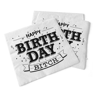 Happy Birthday | Beverage Napkins - Taryn x Philip Boutique