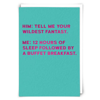 Fantasy Greetings Card - Taryn x Philip Boutique