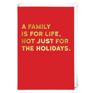 Holiday Family Greeting Card - Taryn x Philip Boutique