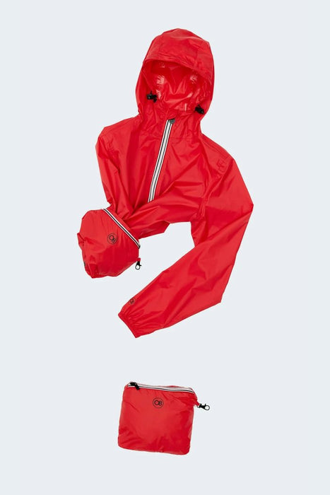 O8lifestyle Sloane - Rogue Full Zip Packable Rain Jacket - Taryn x Philip Boutique