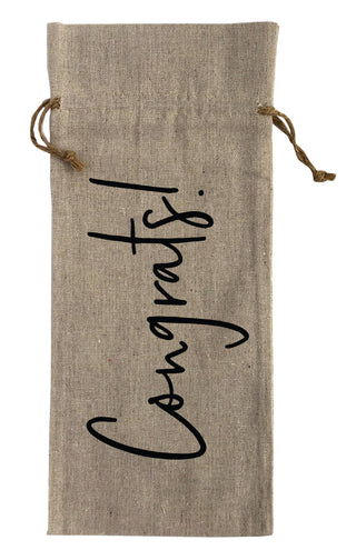 Congrats Wine / Booze / Alcohol Gift Bag - Taryn x Philip Boutique