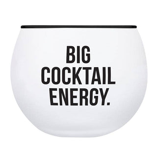 Big Cocktail Energy Roly Poly Glass - Taryn x Philip Boutique
