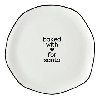 Ceramic Plate For Santa - Taryn x Philip Boutique