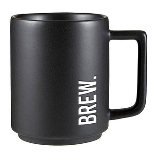 Matte Cafe Mug- Brew - Taryn x Philip Boutique