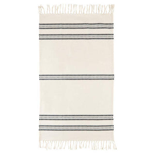 Natural/Black Striped Tea Towels - Taryn x Philip Boutique