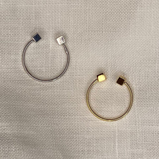 Gold Dipped DoubleCube Ring - Taryn x Philip Boutique
